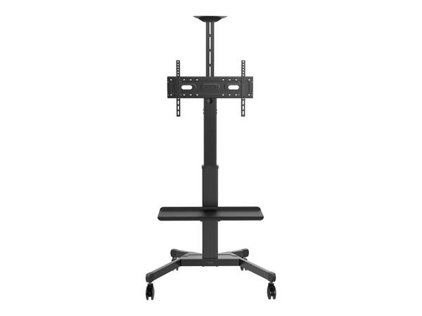 Vision X-Series VFM-F22 - Carrello - regolabile in altezza - per display LCD - acciaio Alluminio - nero opaco - dimensio
