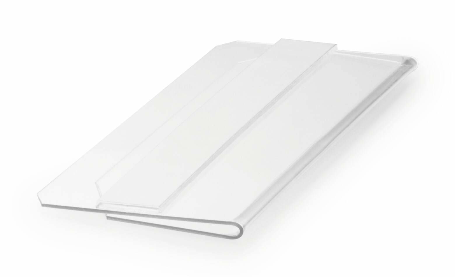 DURABLE Etikettentasche HARD COVER selbstklebend 100 x 38 mm, Farbe: transparent, Art. Nr. 118019, 1 PAK (118019)-2
