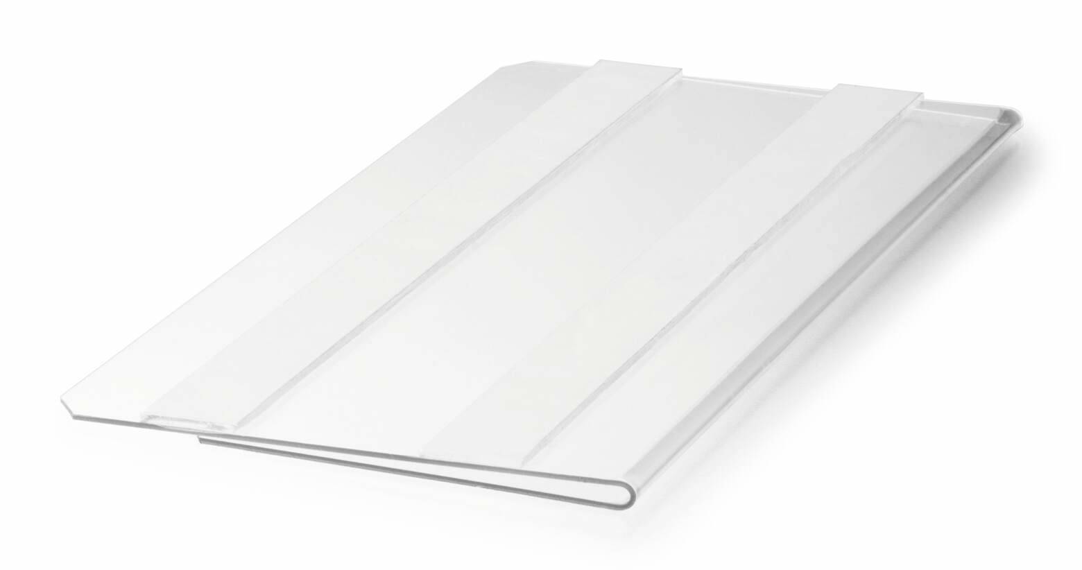 DURABLE Etikettentasche HARD COVER selbstklebend 150 x 67 mm, Farbe: transparent, Art. Nr. 118119, 1 PAK (118119)-2