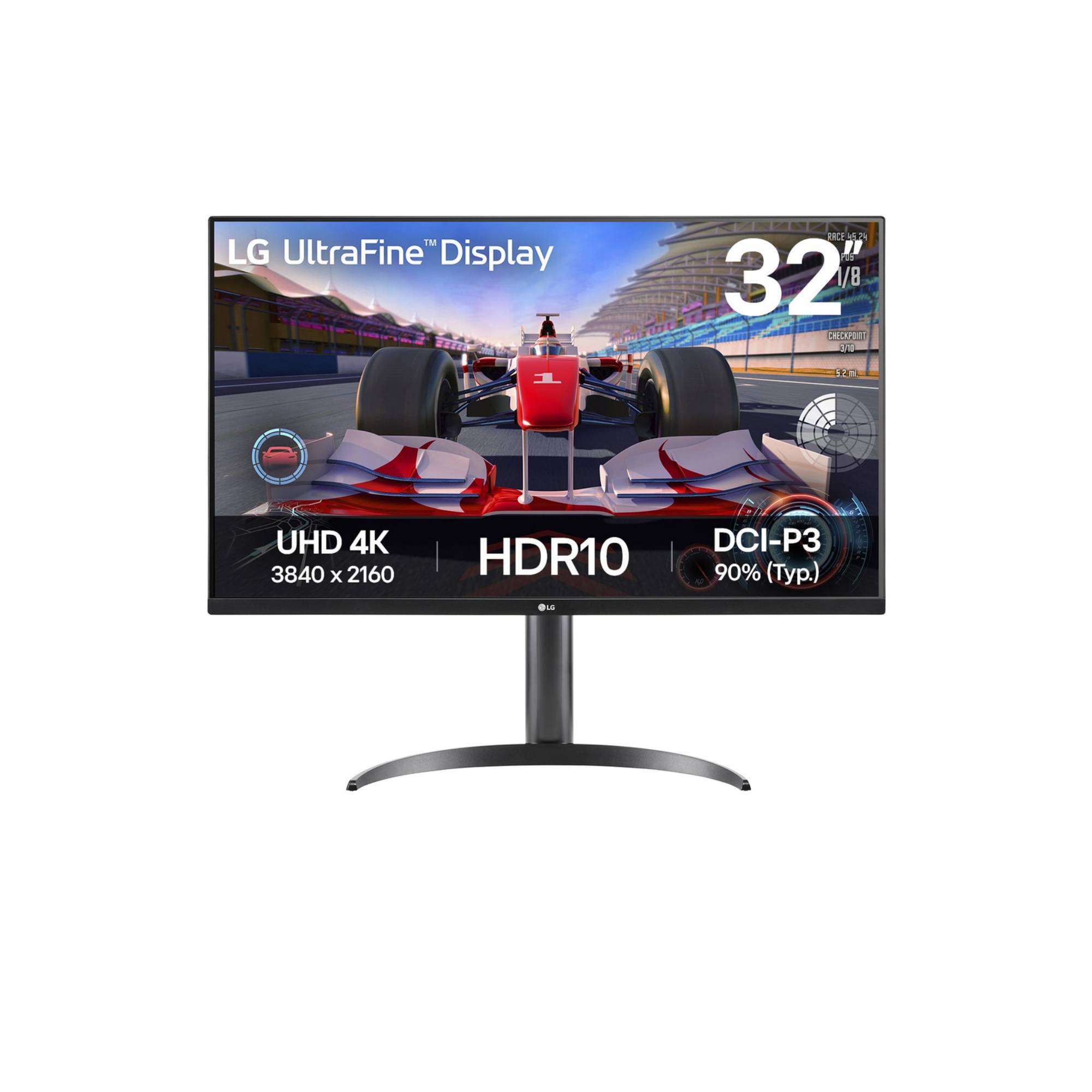 LG 32UR550K-B Monitor PC 80 cm [31.5] 3840 x 2160 Pixel 4K Ultra HD Nero (LG Monitor Ultrafine 32UR550K-B 32UR55)-3