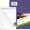 AVERY Zweckform modulo libro, giornale di bordo, auto con dichiarazione annuale 1222 DIN A5 32 pagine