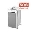 Fellowes Powershred LX221 distruggi documenti Taglio a frammenti Bianco