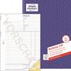 AVERY Zweckform modulo fattura libro 1734 DIN A4 2x 40 pagine