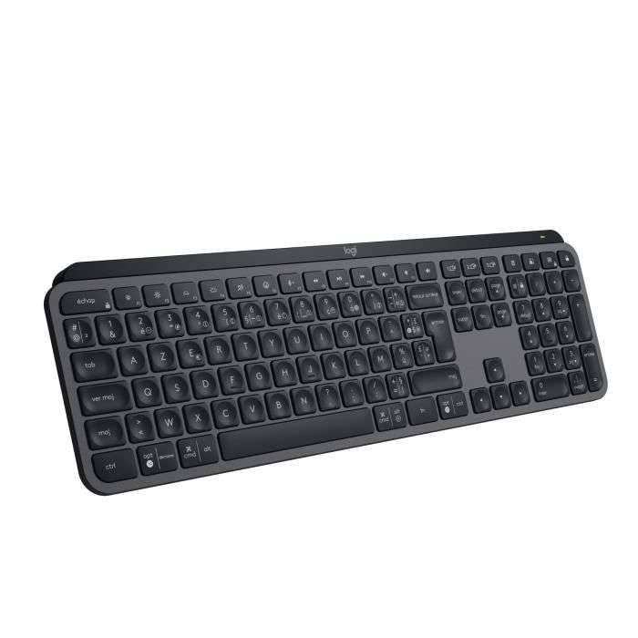Tastiera Wireless - LOGITECH - MX Keys S - Bluetooth - Retroilluminata - Tasti silenziosi - Grafite-0
