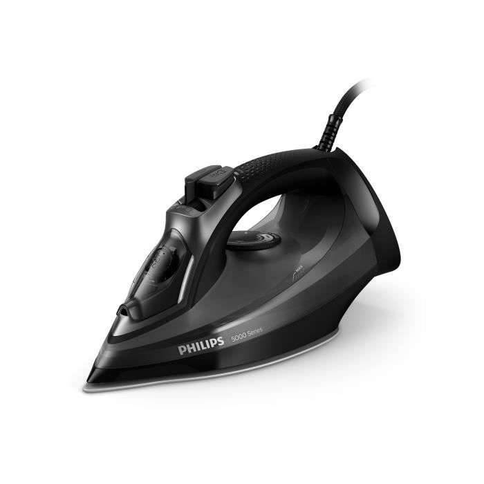 Philips 5000 series DST5040/80 Dampfbügeleisen - Dampfbügeleisen - SteamGlide Plus-Sohle - 2 m - 200 g/min - Schwarz - 4-0