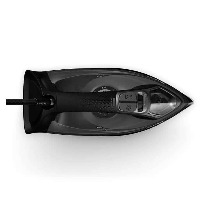 Philips 5000 series DST5040/80 Dampfbügeleisen - Dampfbügeleisen - SteamGlide Plus-Sohle - 2 m - 200 g/min - Schwarz - 4-1
