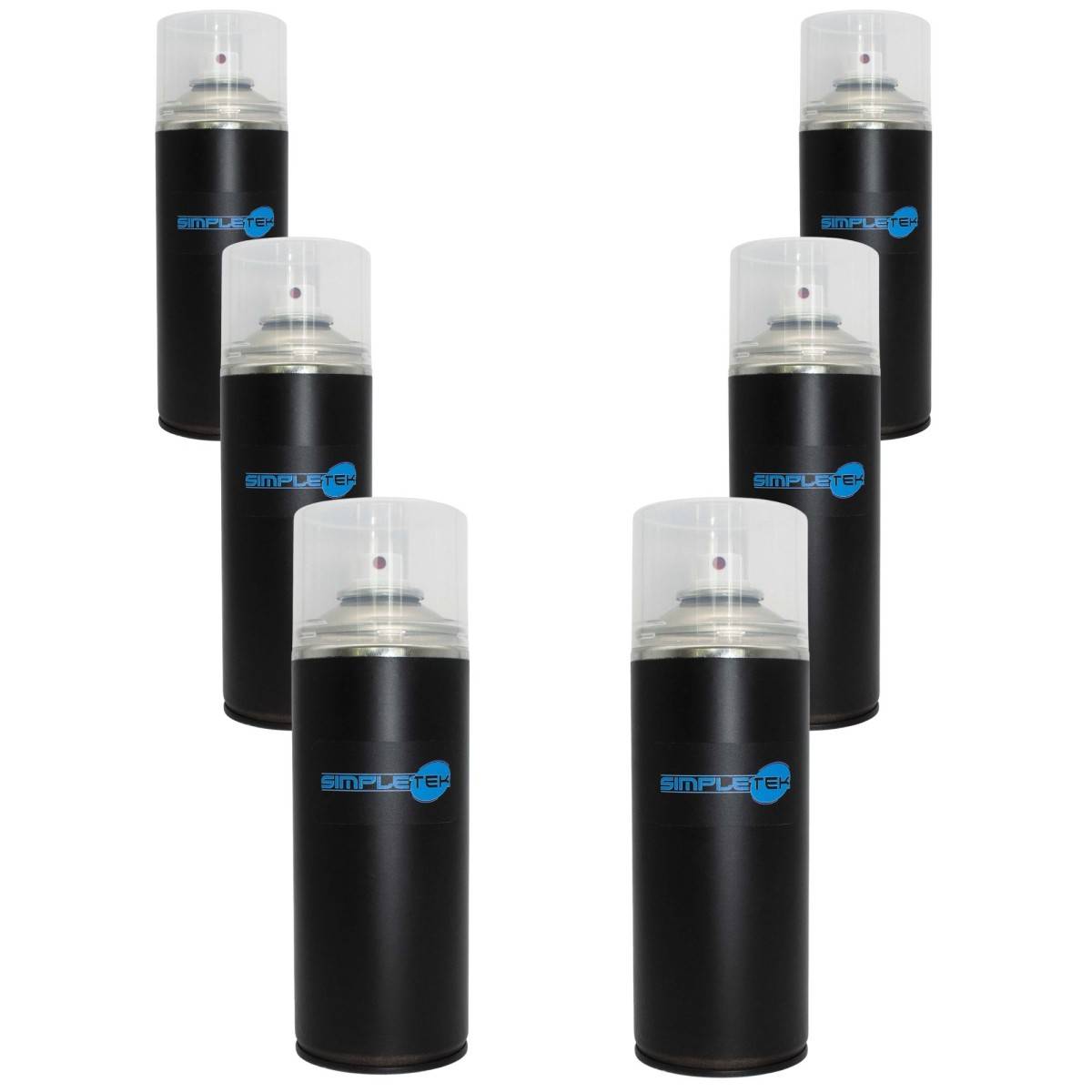 6x Smalto Antiruggine Per Metalli Spray Bianco Trattamento Superfici V400past10-3