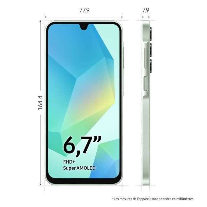Samsung a165 galaxy a16 dual sim 6.7 octa core 128gb ram 4gb 4g lte europa light green-2