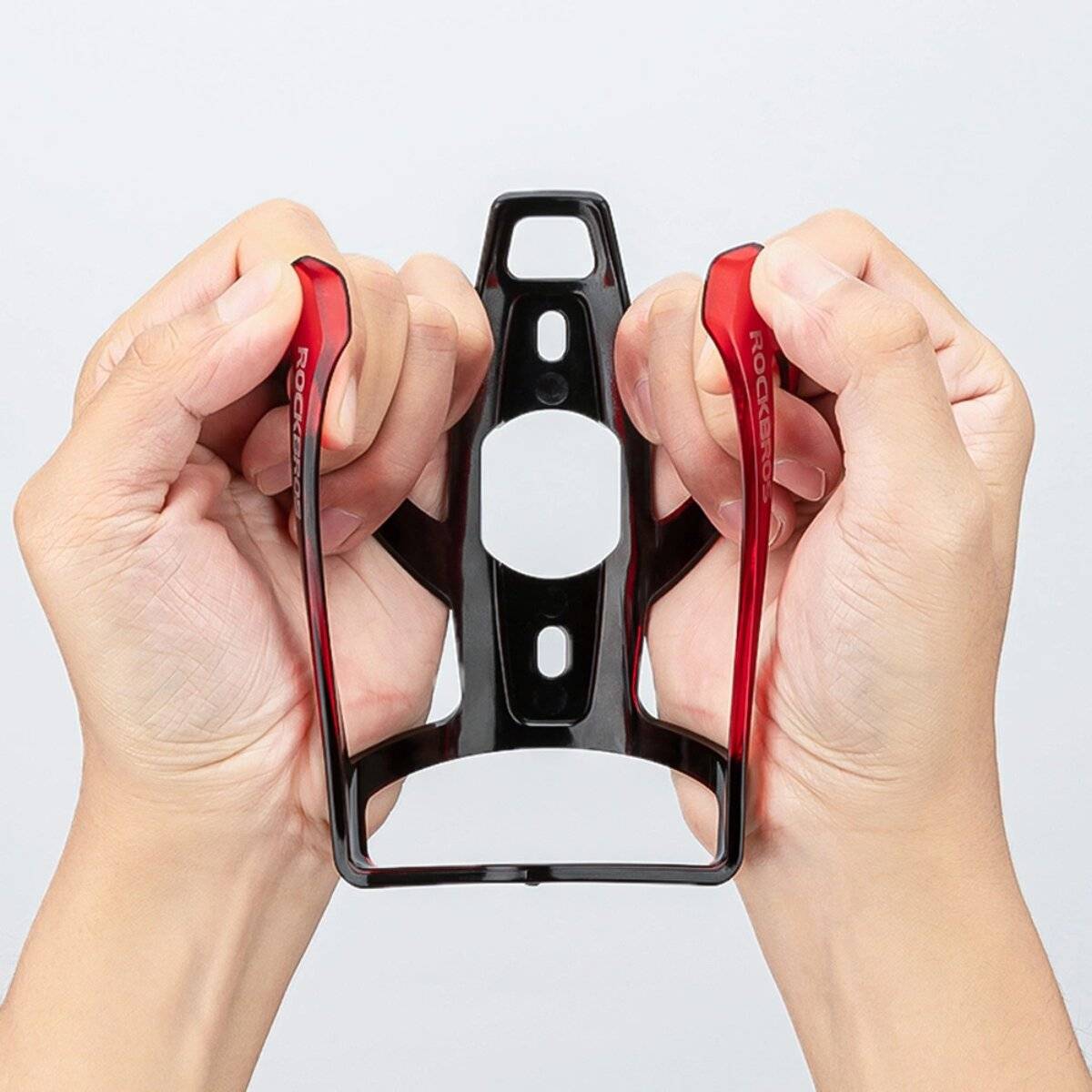 Portabottiglie da bicicletta Rockbros FK338 nero, rosso-4