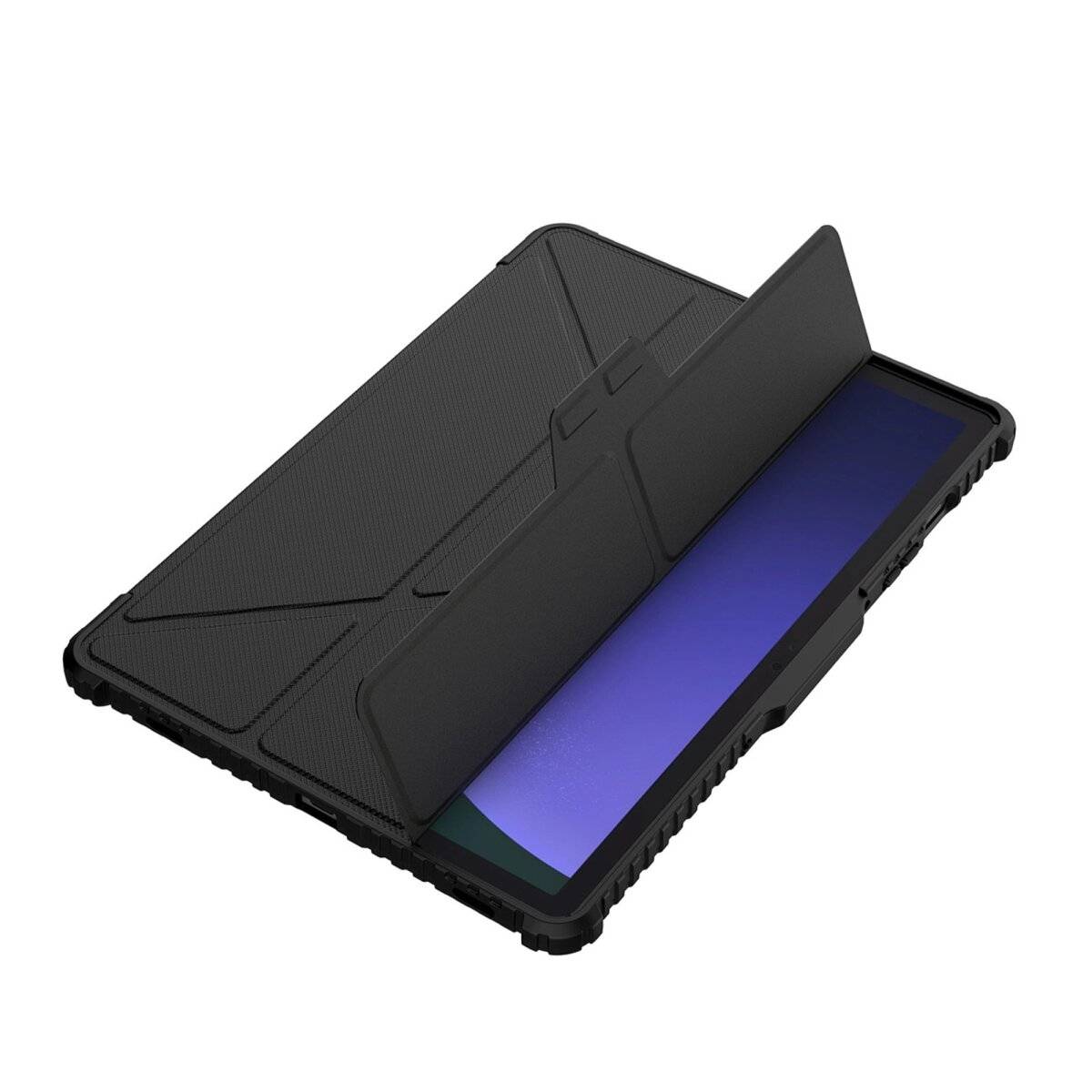 Custodia in pelle Pro Case compatibile con Samsung Galaxy Tab S9 - nera-4