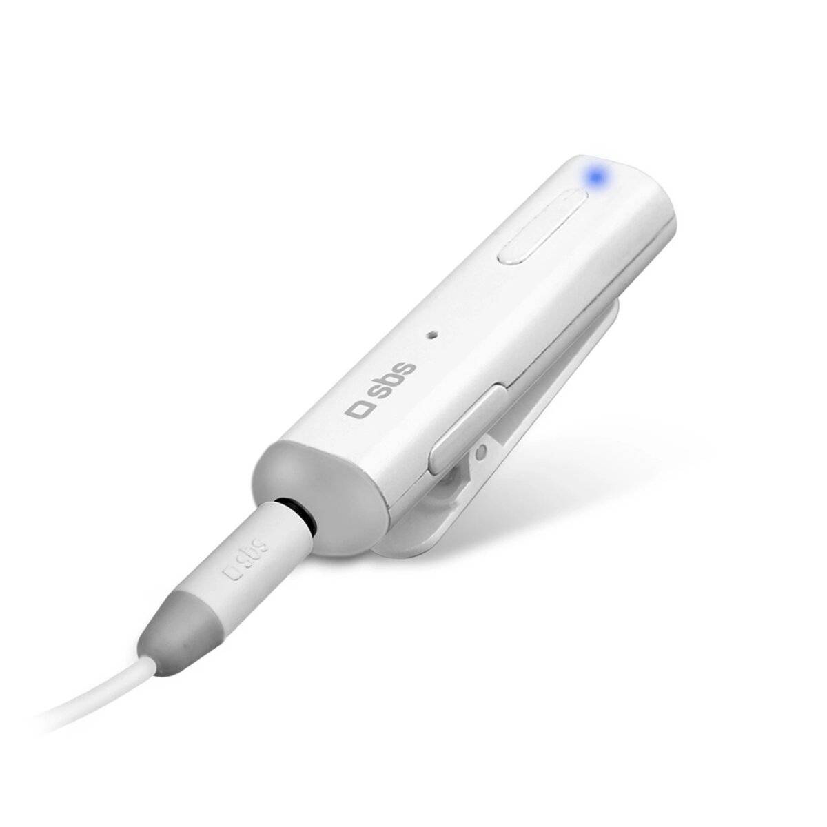 Ricevitore radio adattatore Bluetooth SBS TEBTRECEIVERW con impianto stereo - bianco-1