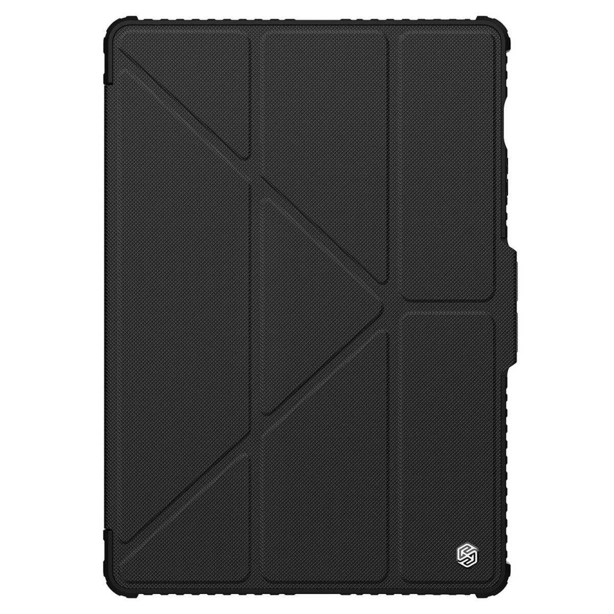 Custodia in pelle Pro Case compatibile con Samsung Galaxy Tab S9 FE+ - nera-1