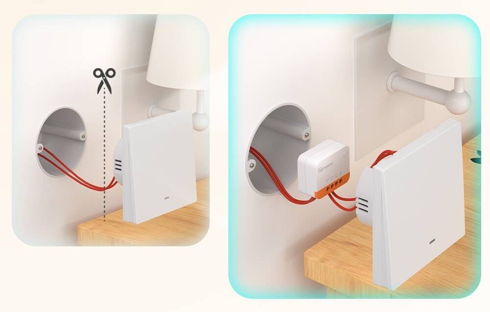 Immagine simbolo per Sonoff - ZBMINIL2-2PACK. - Sonoff ZBMINIL2 Smart ZigBee Mini-Interruttore (2 Pezzo)
