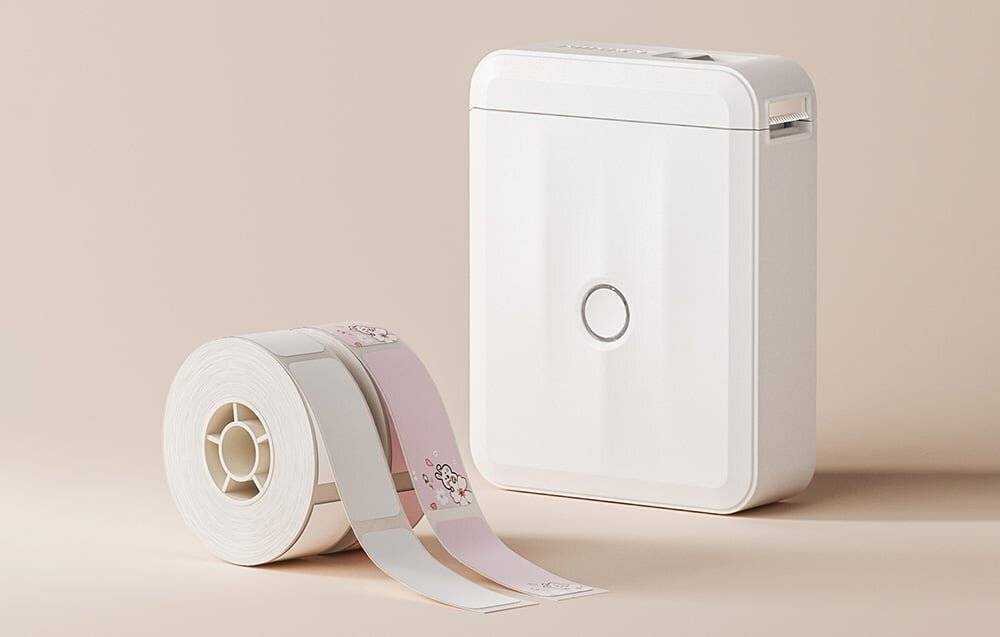 NIIMBOT - D110_M white - Niimbot D110M portatile Etikettendrucker, bianco-2