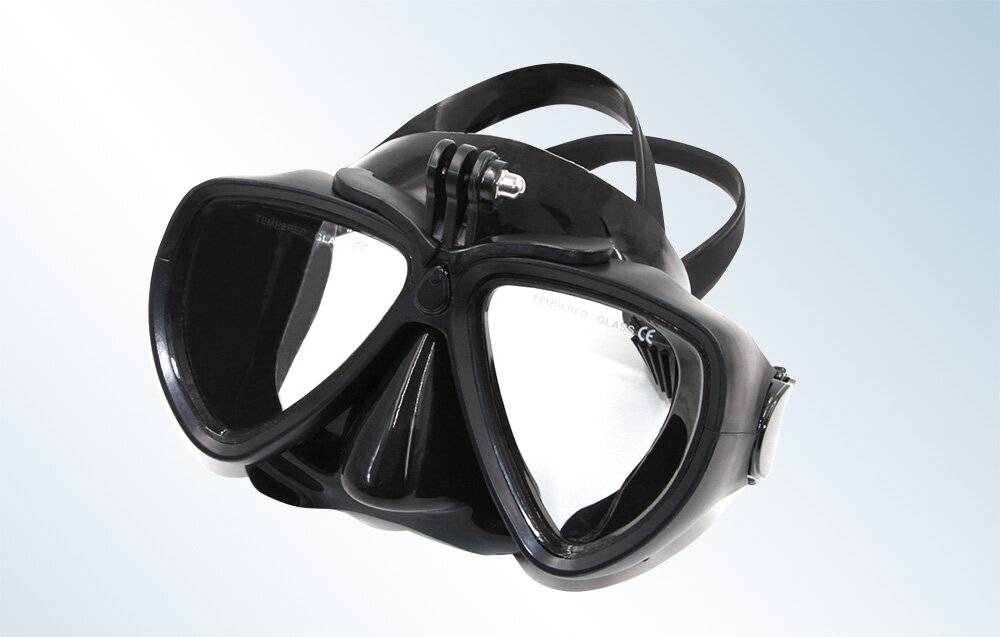 Telesin - GP-DIV-GS2-BK - Telesin-Tauchmaske con abnehmbarer Supporto per Action cam-1