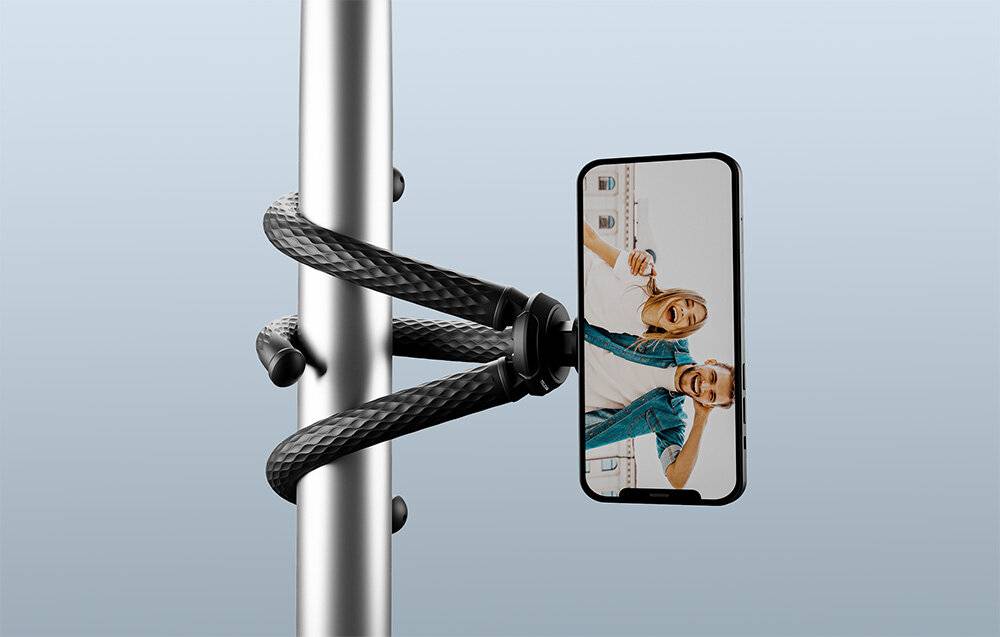 Immagine premio per Telesin - P3-FM-02 - TELESIN flexibles Stativ per Smartphones (nero)