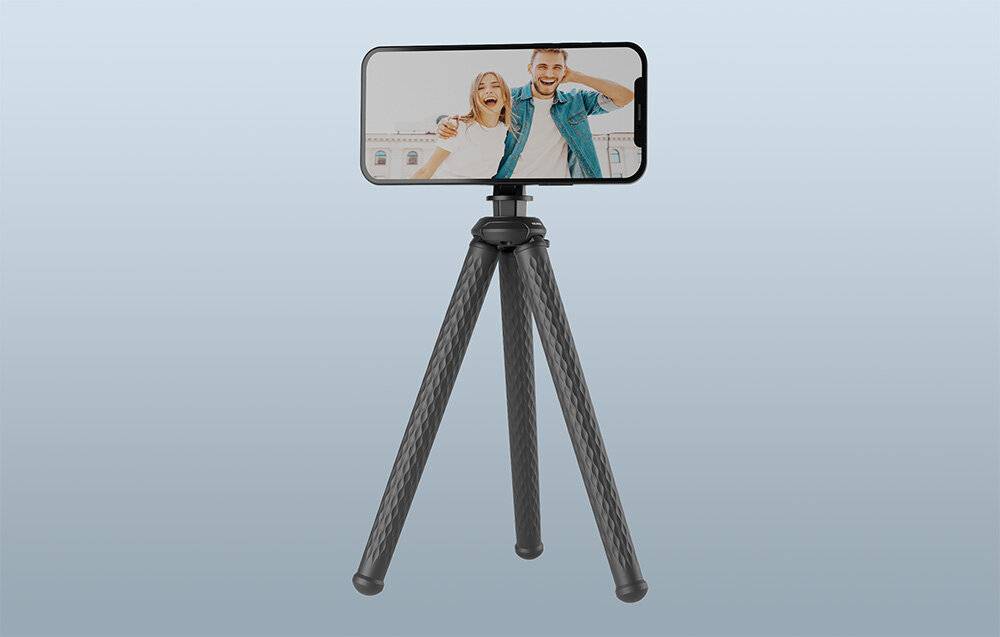 Immagine simbolo per Telesin - P3-FM-02 - TELESIN flexibles Stativ per Smartphones (nero)