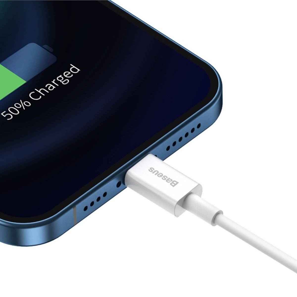 Immagine simbolo per Baseus - CALYS-A02 - USB-Cavo zu Lightning Baseus Superior Series, 2,4 A, 1 m (bianco)