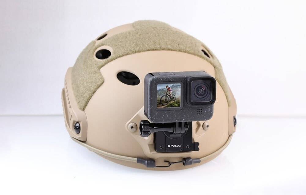 Puluz - PU935B - Puluz Helmhalterung per Action cam (DJI, GoPro, Insta360)-1