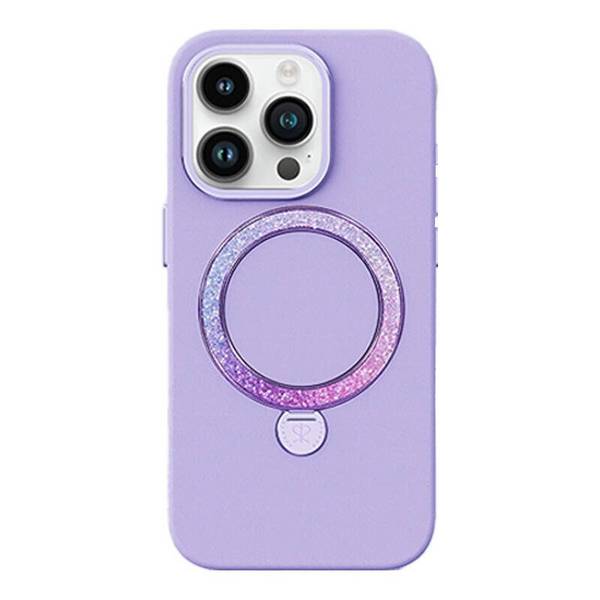 Joyroom - PN-14L4 Purple - Joyroom PN-14L4 Custodia Dancing Circle per iPhone 14 Pro Max (lila)