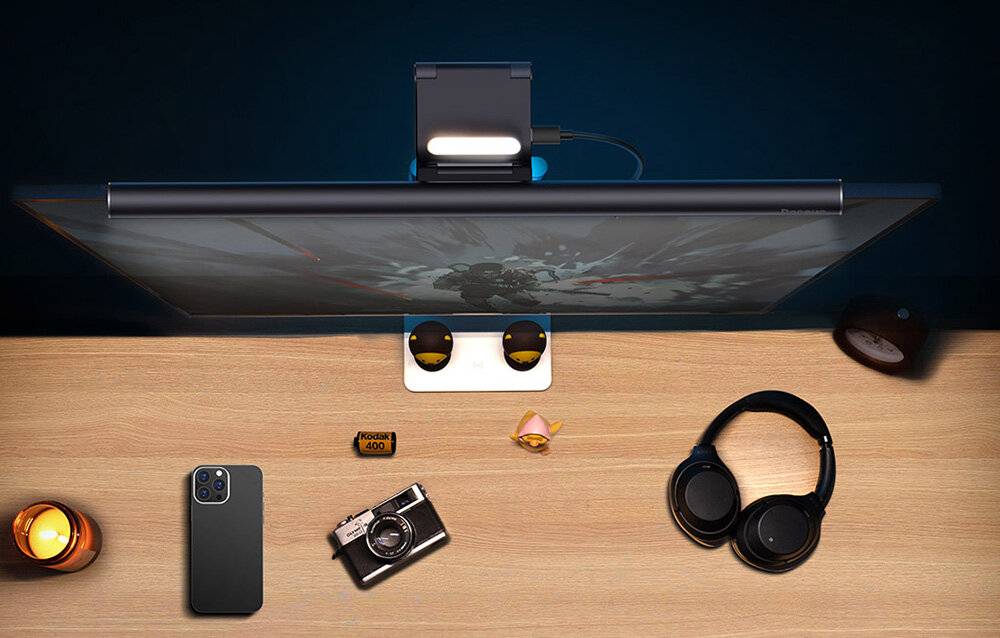 BASEUS I-WOK 2 Monitor Lamp with Touch Panel (nero)-4