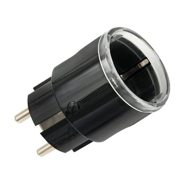 Shelly Plug S Gen3 MTR Black Presa Smart Matter con Misurazione Energia, Wi-Fi e Bluetooth