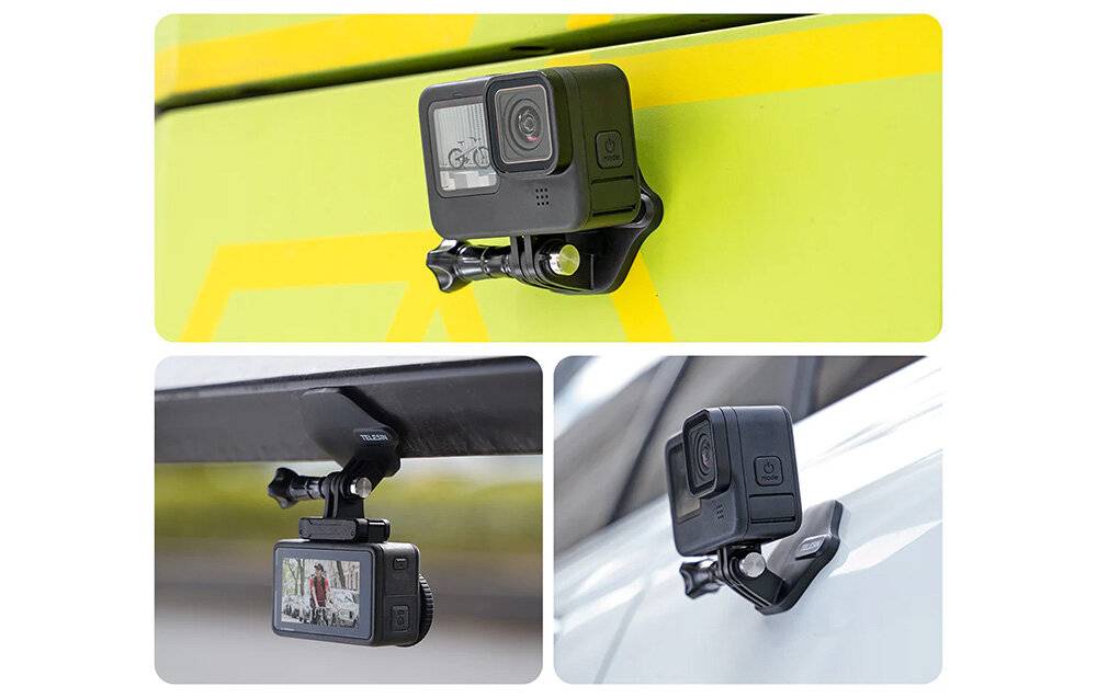 Telesin - TE-MMK-001 - Magnetisches Schnellbefestigungsset per Telesin-Action cam-3