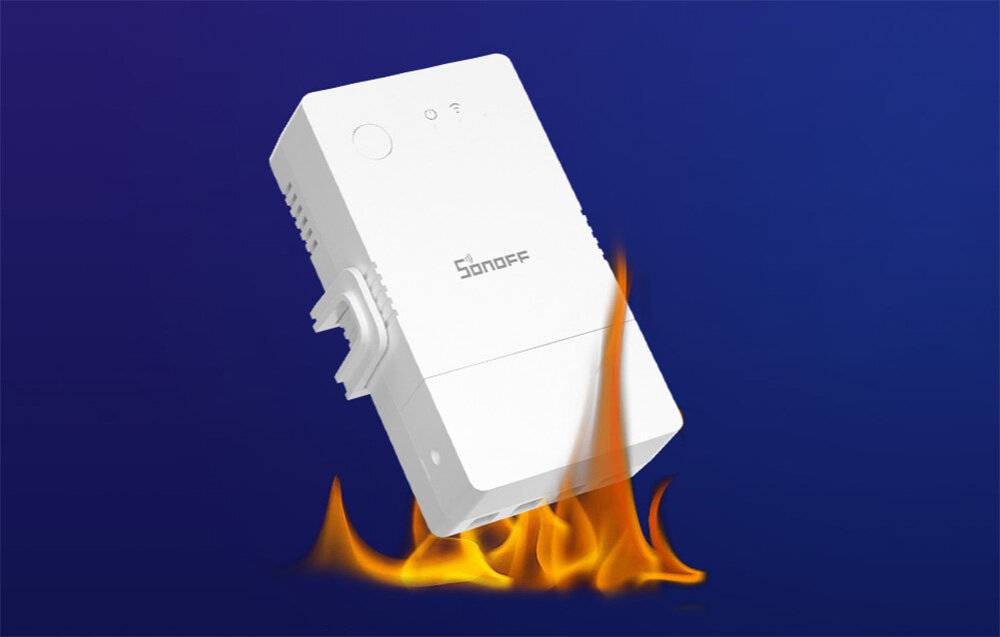 Immagine simbolo per Sonoff - POWR316 - WLAN-Relè con Strommessfunktion Sonoff POWR316 POW Origin