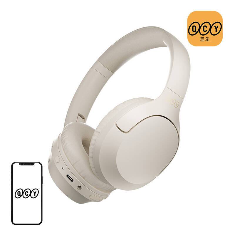 QCY - H2 Pro white - Wireless Headphones QCY H2 PRO (white)-0