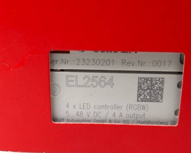 Beckhoff EtherCAT-Morsetto, 4-Canale-LED-Uscita | EL2564-1