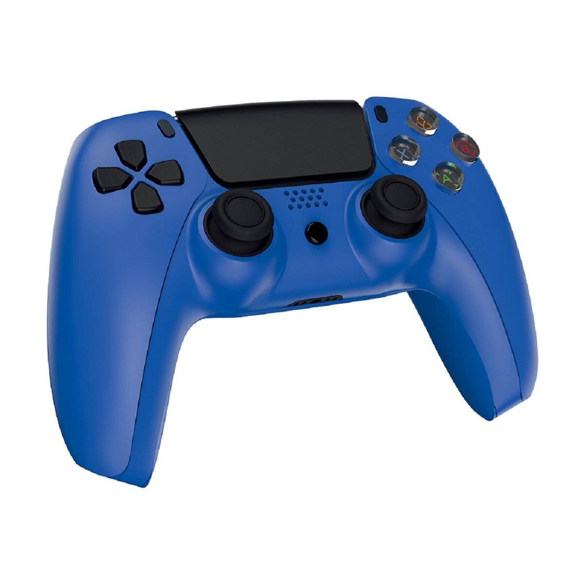 Controller wireless Qware compatibile con PlayStation 4 Connessione Bluetooth e USB-C Blu-1