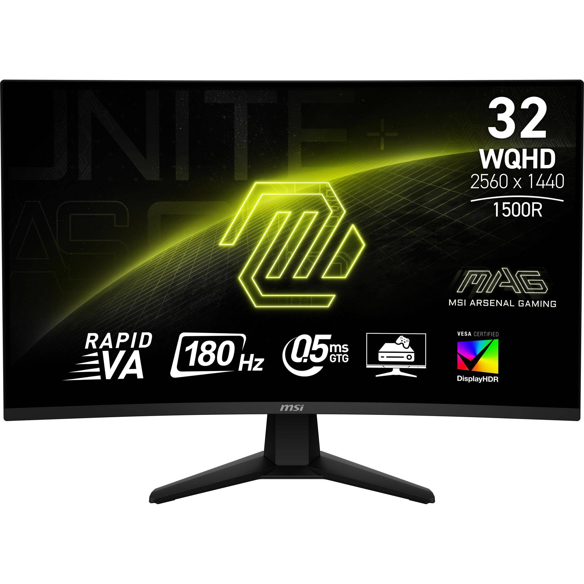 MSI MAG 32CQ6F 32 2560 x 1440 (2K) HDMI Displayport 180Hz-0