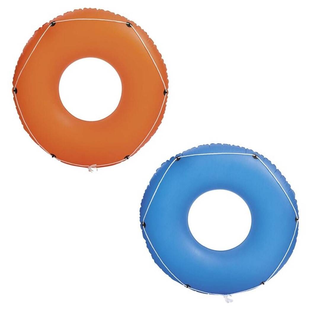 Ciambella Salvagente Gonfiabile Galleggiante Con Corda Summer Blast Da 119 Cm 36120 --0