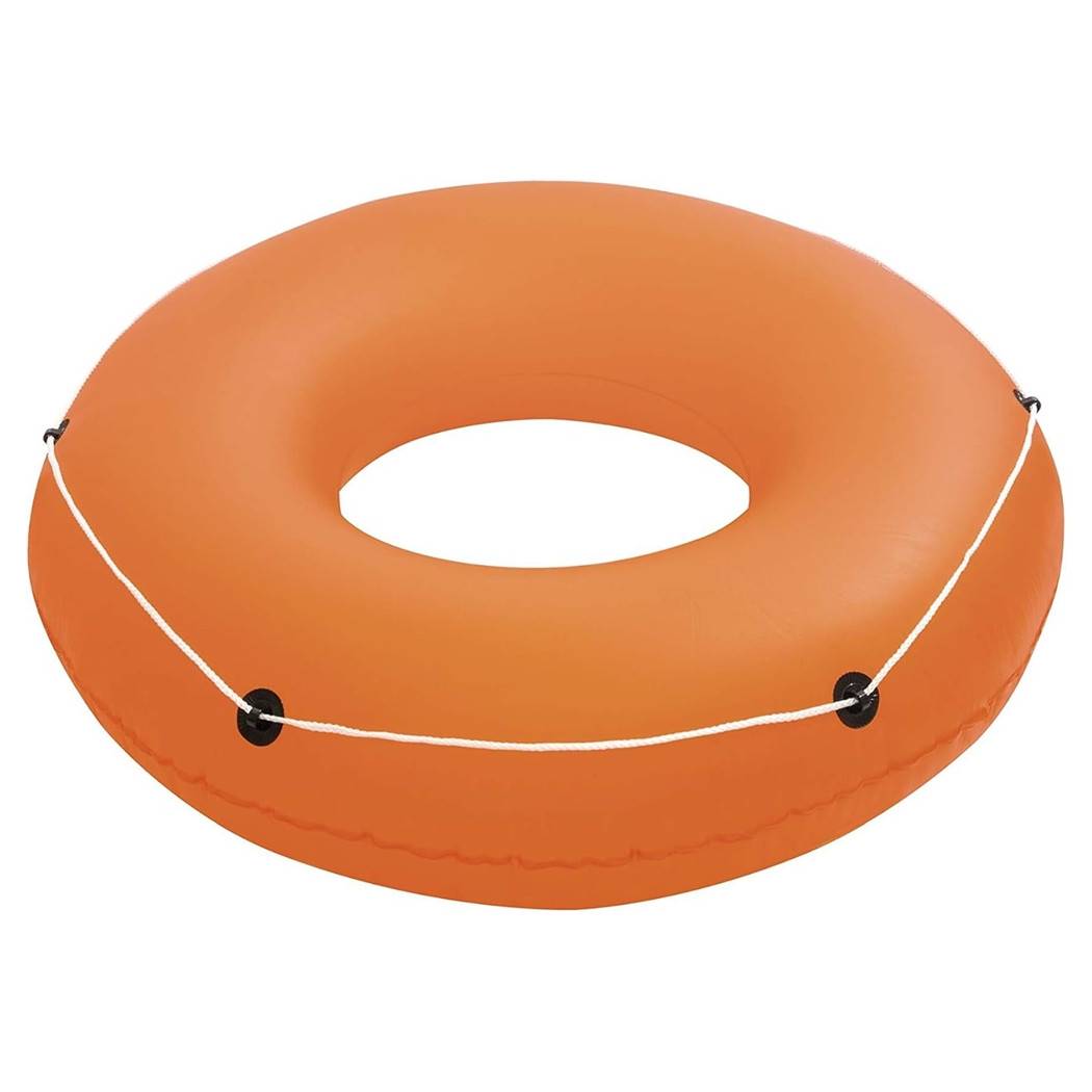 Ciambella Salvagente Gonfiabile Galleggiante Con Corda Summer Blast Da 119 Cm 36120 --3