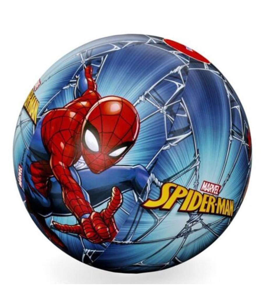 Pallone Gonfiabile Spiderman 51 Cm Multicolore Bambino Per Mare Spiaggia 98002 --1