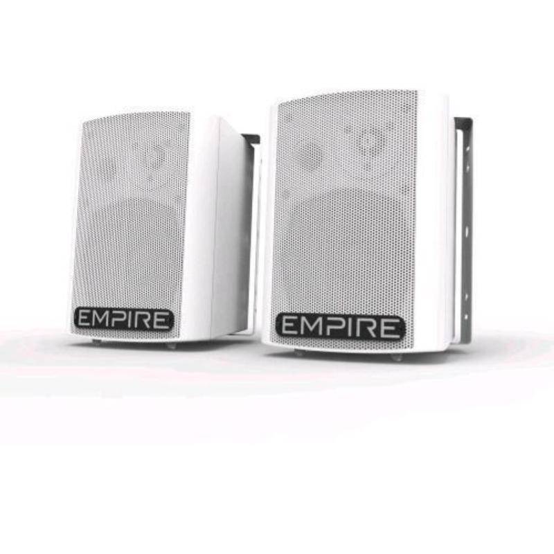 CASSE EMPIRE HS.WALL250MW 250 WATT, CABINET IN MISTO RESINA/MDF, STAFFE DA PARETE, INGRESSO MIC+PRESA PER RICARICA USB B-0