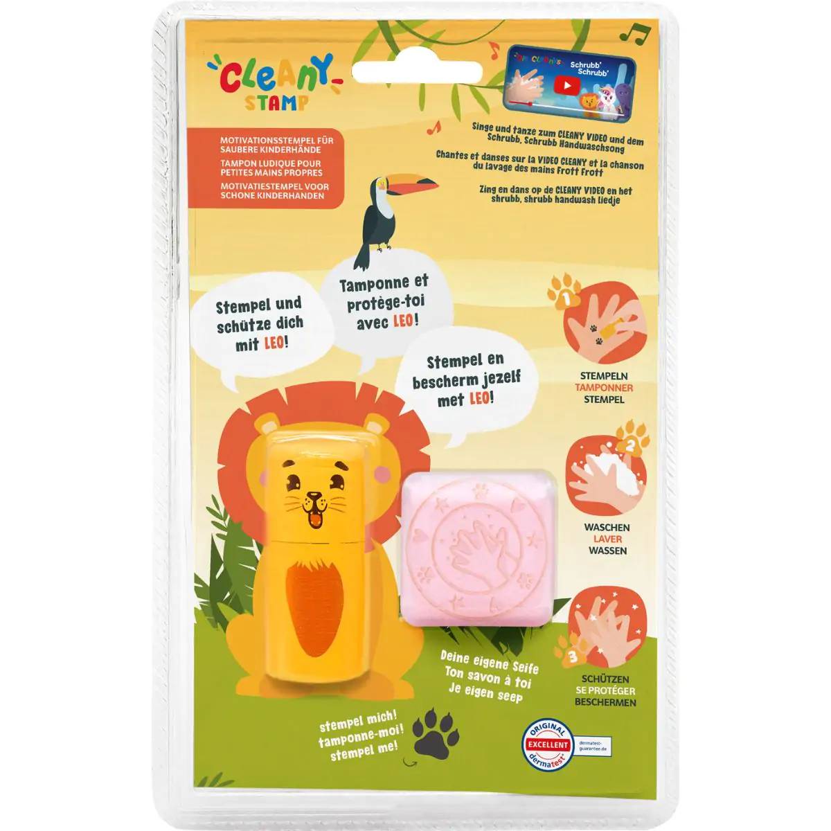 COLOP little NIO Cleany Stamp Leo reta-1