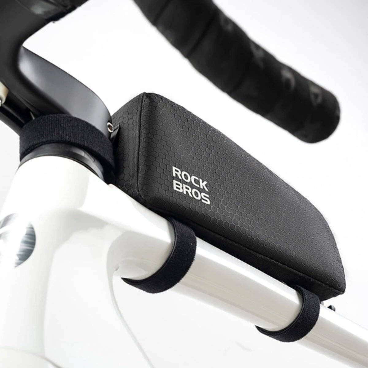 Borsa da telaio per tubo superiore Rockbros 0,9 l - Nera-2
