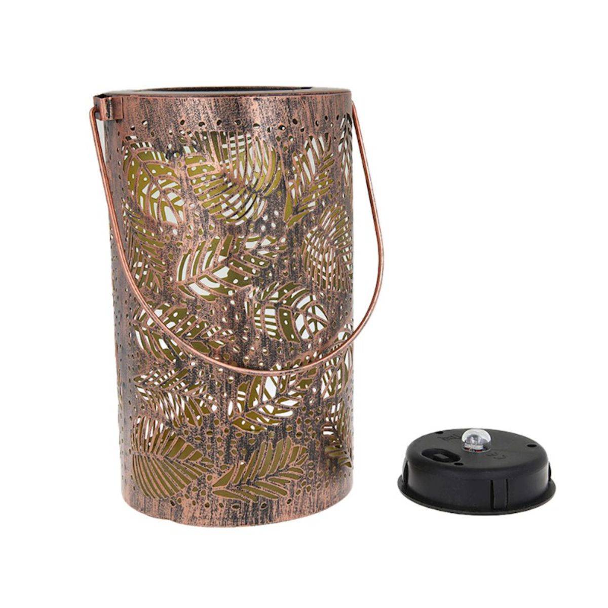 Lampada solare a LED Forever Light con foglie marocchine SUNARI FLS-210-2