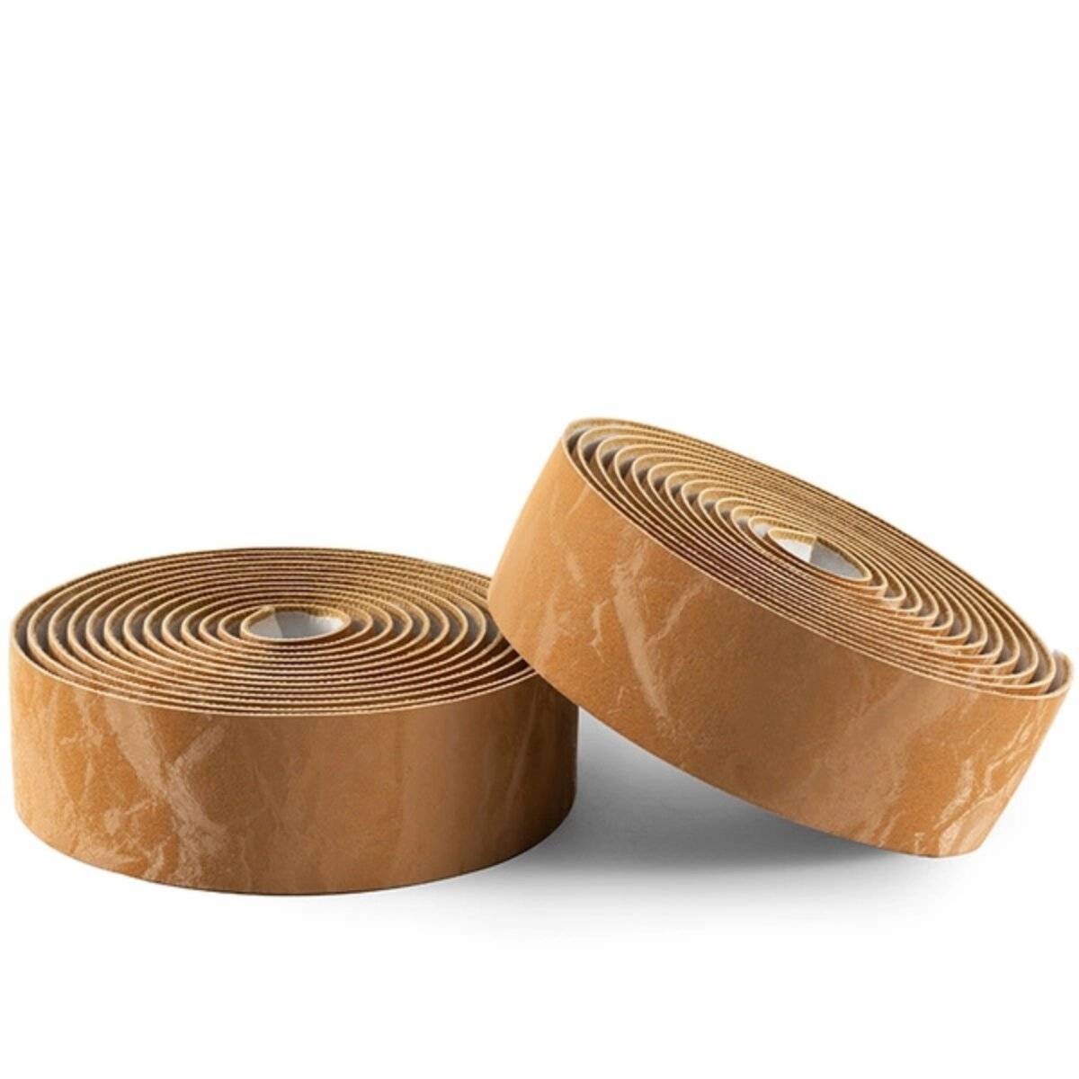 Nastro manubrio Rockbros PU modello "Velour" marrone-0