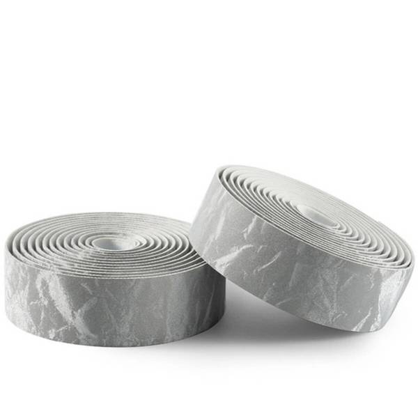 Nastro manubrio Rockbros PU modello "Velour" grigio