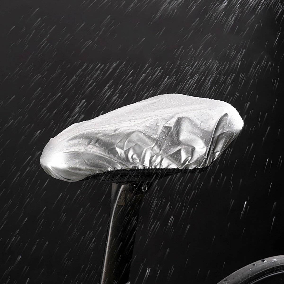 Rockbros Cover Cuscino per sella per bicicletta Grigio L-3