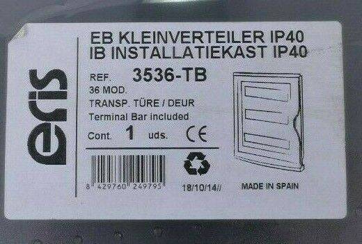 ERIS - 3536-TB - ERIS EB Kleinverteiler IP40 | 3536-TB-1