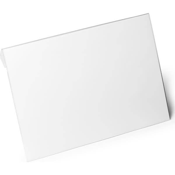 Buste orizzontali per identificazione Durable Hard Cover con aletta A4 (297x210 mm) conf. 10 pz - 1163-19-0
