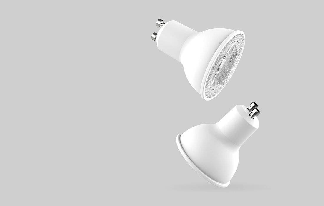 Yeelight - YLDP004-4pcs - Intelligente Glühbirne Yeelight W1 GU10 (dimmbar) 4 Pezzo-1