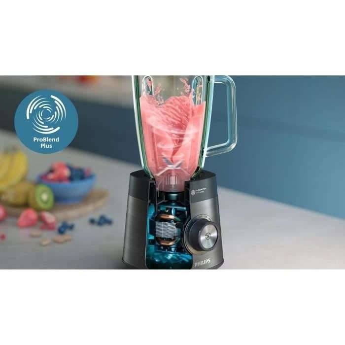 Frullatore - PHILIPS - HR3041/00 - Nero-1