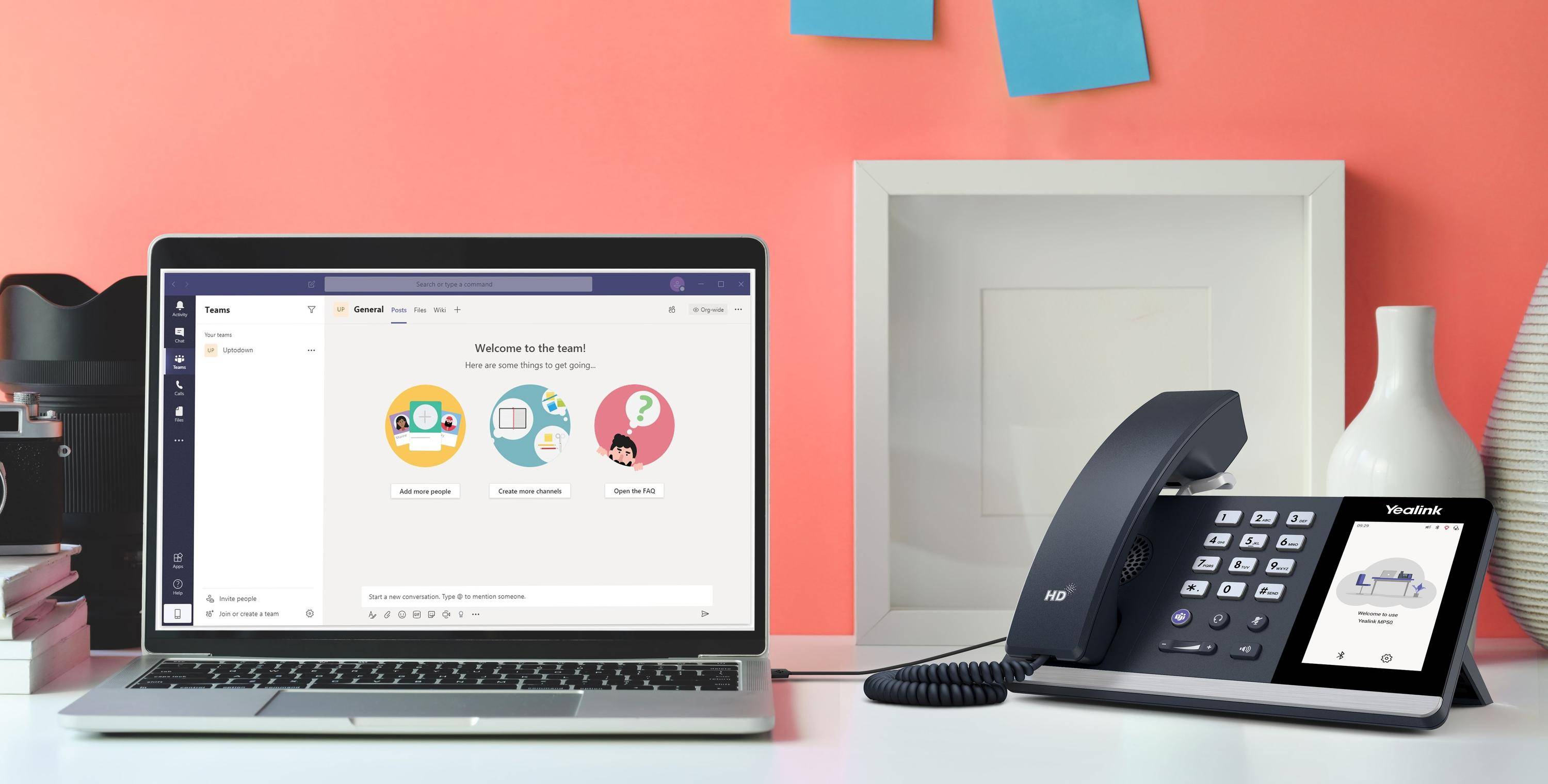 Yealink MP50 for Microsoft Teams telefono IP Grigio-1