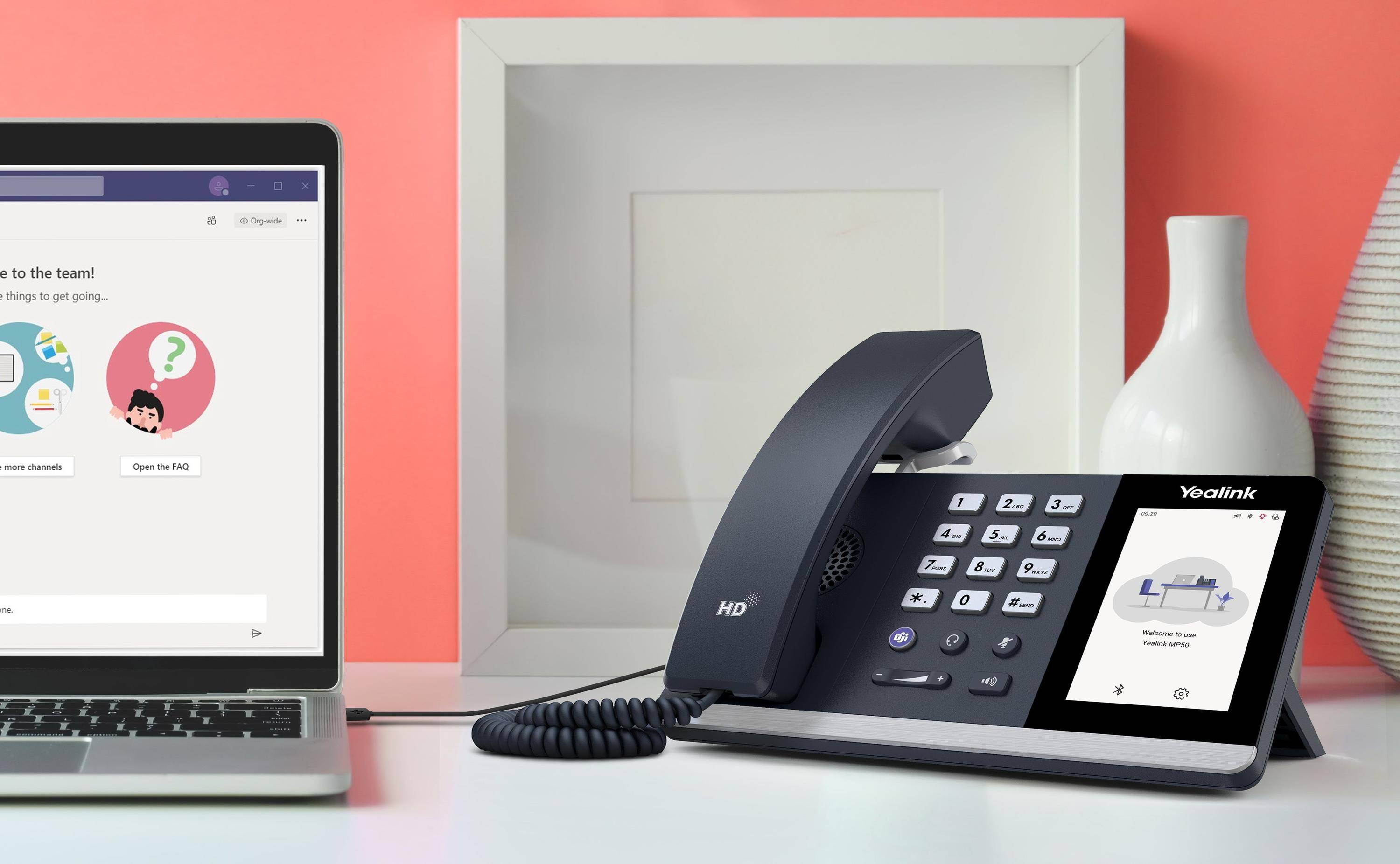 Yealink MP50 for Microsoft Teams telefono IP Grigio-2