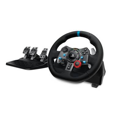 Logitech G G29 Nero USB 2.0 Sterzo + Pedali Analogico PC, PlayStation 4, Playstation 3 (G29 Driving Racing Wheel PlaySta
