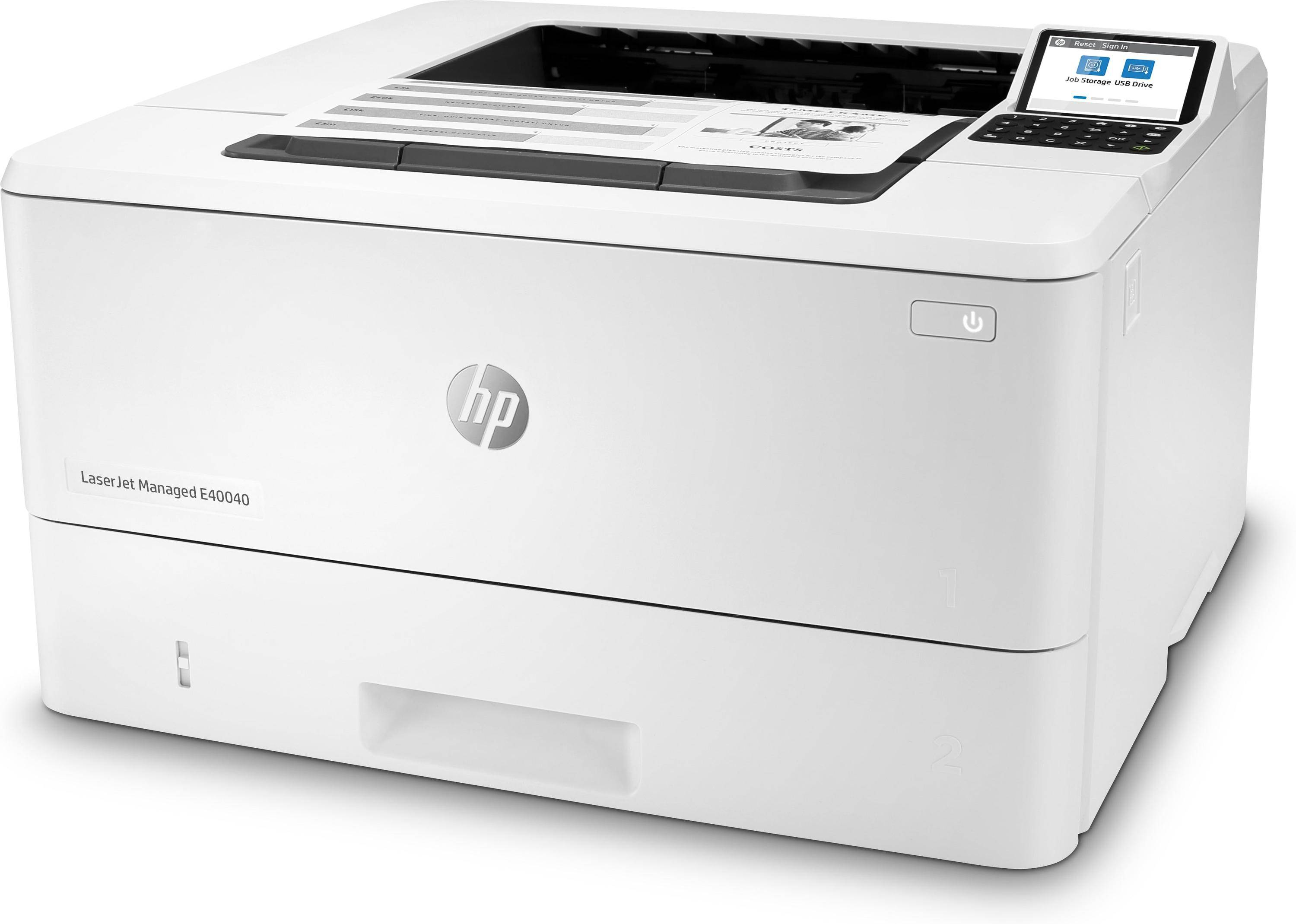 HP LaserJet Managed E40040dn - Printer - B/W --2